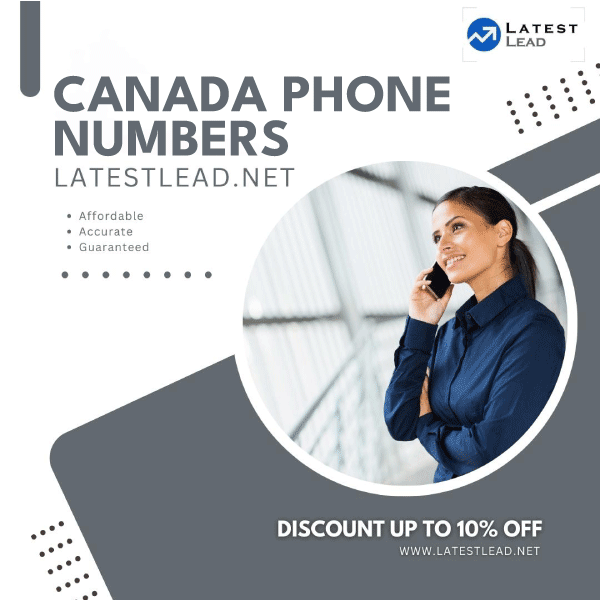 Canada Phone Number List | Latest Lead