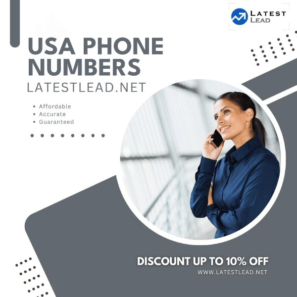 USA Phone Number List | Latest Lead